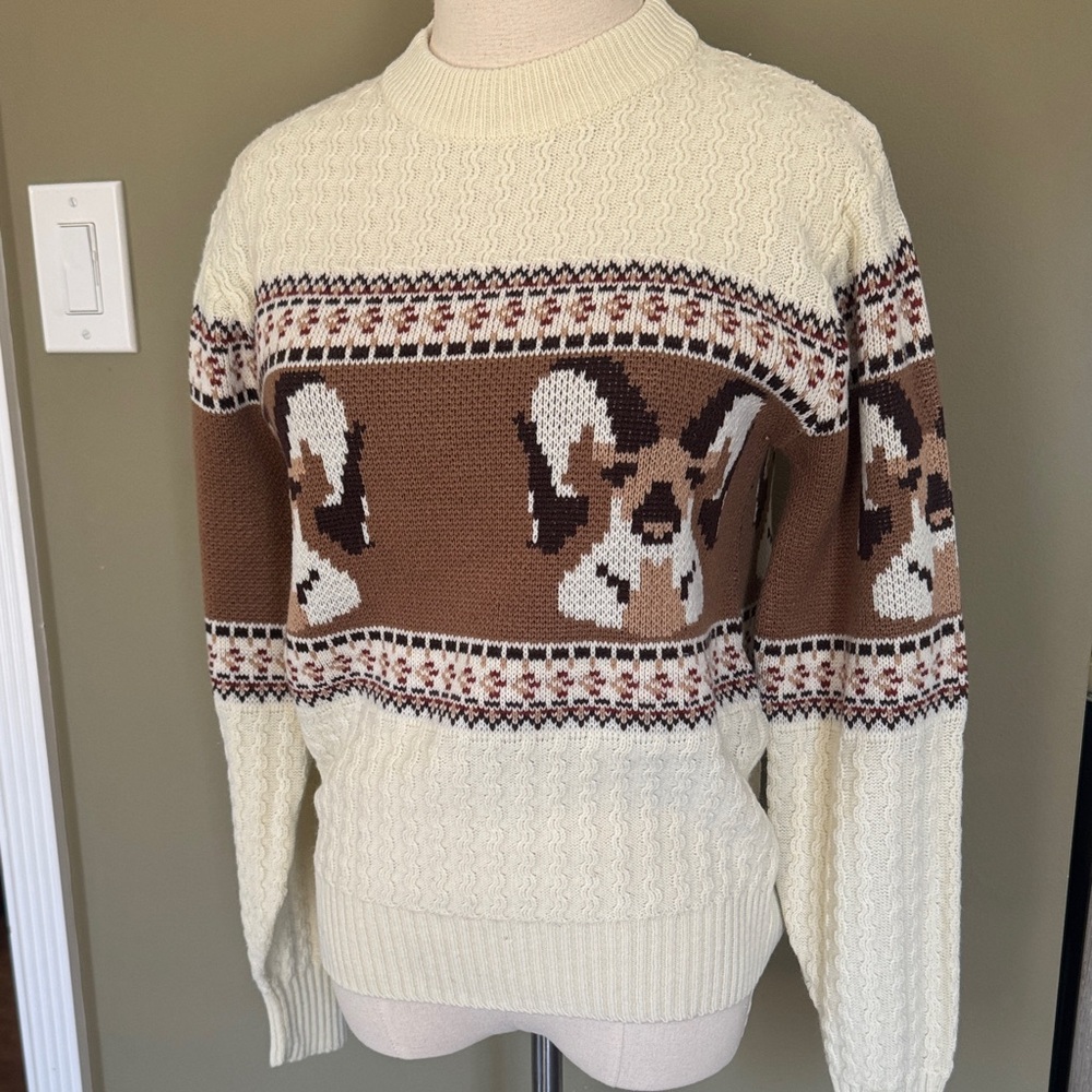 Ram Acrylic Cable Knit Sweater